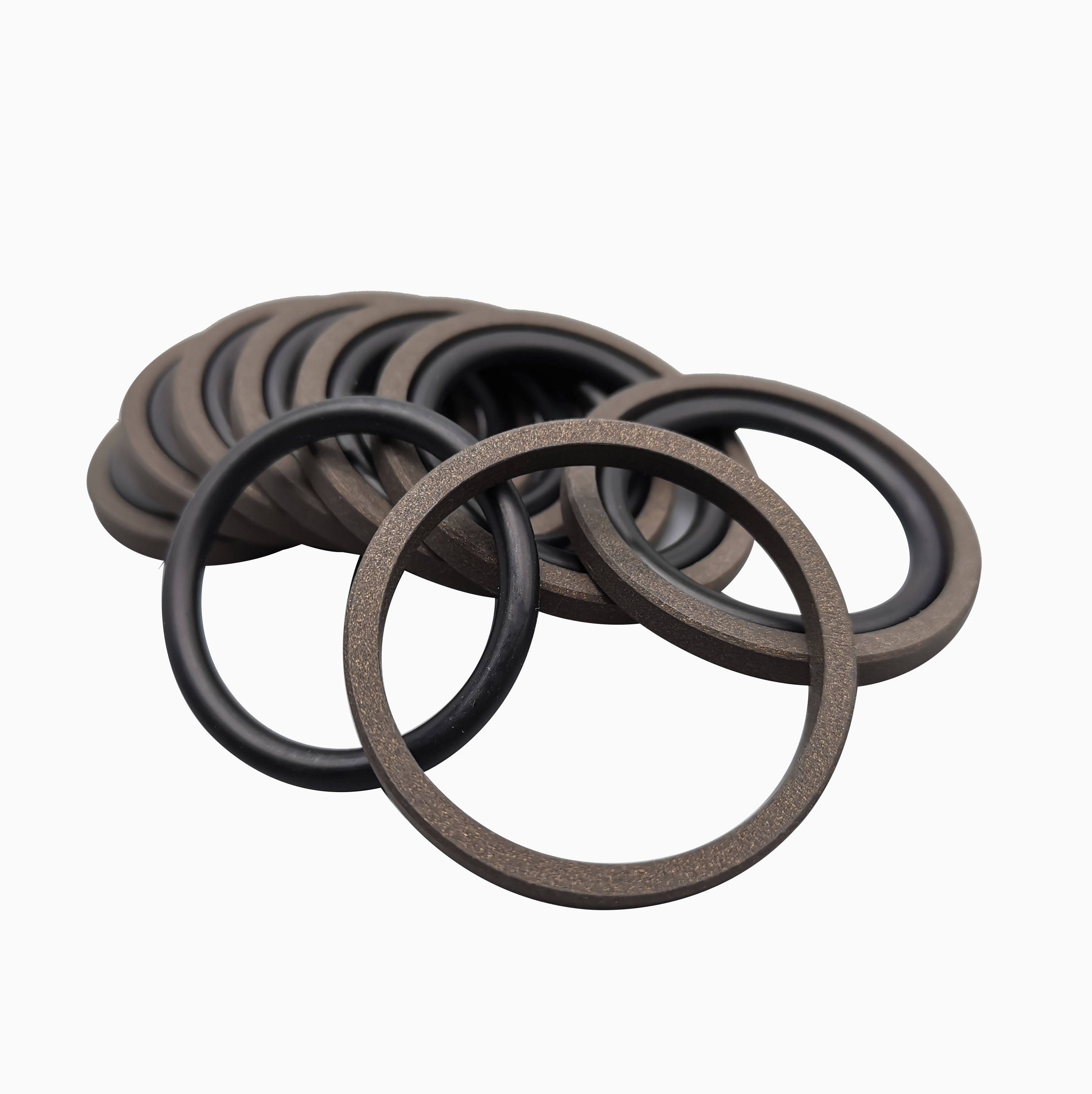 Hydraulische Stufendichtungen GSJ Hydraulikzylinder-Stangendichtungen GSJ NBR-Gummi PTFE Bronze Stufen-GSJ-Dichtungen