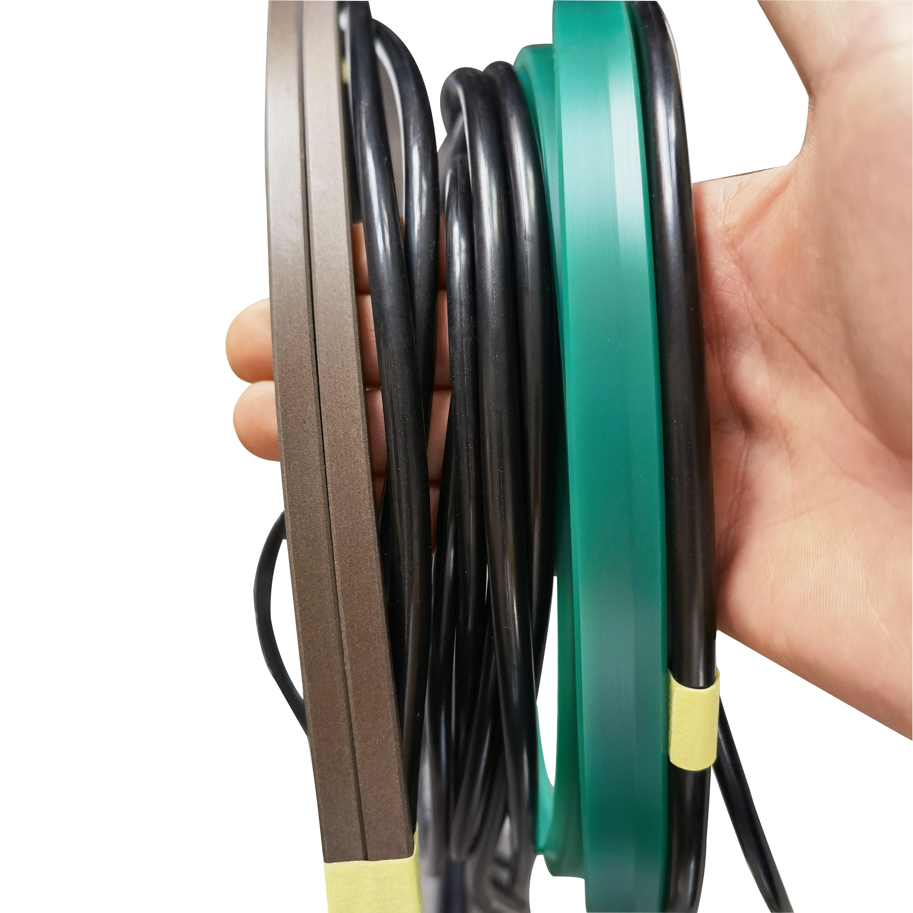Kit di guarnizioni in PTFE ad alta pressione resistente all'usura di vendita calda per il cilindro idraulico della pressa a rulli 550/450