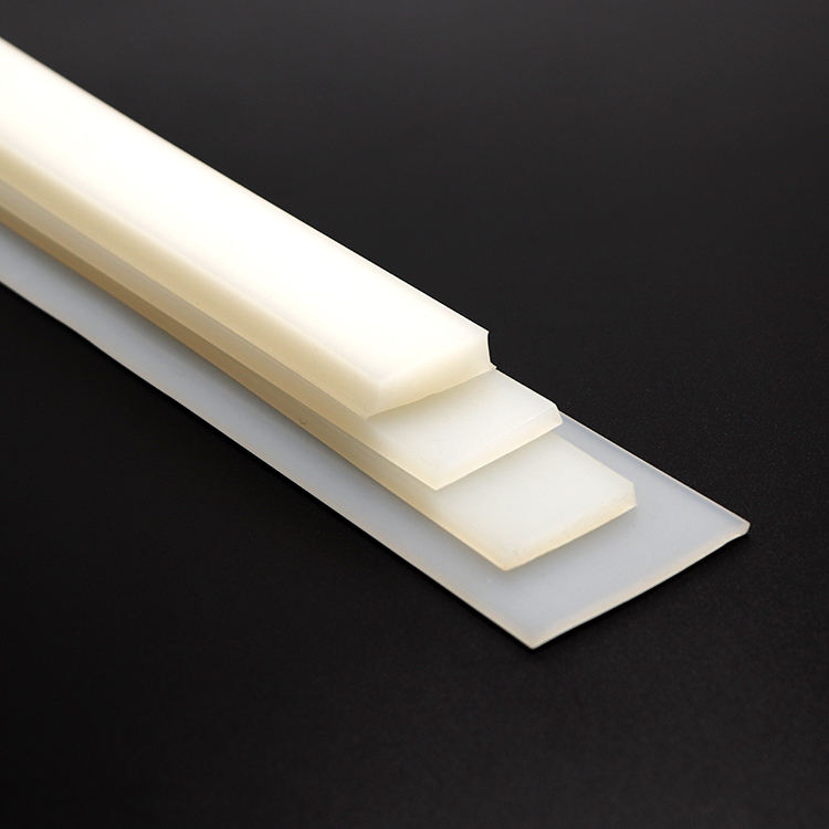 Il produttore produce strisce in silicone di tipo E, Striscia sigillante per forno a vapore per uso alimentare resistente alle alte temperature, Tipo E rosso e bianco