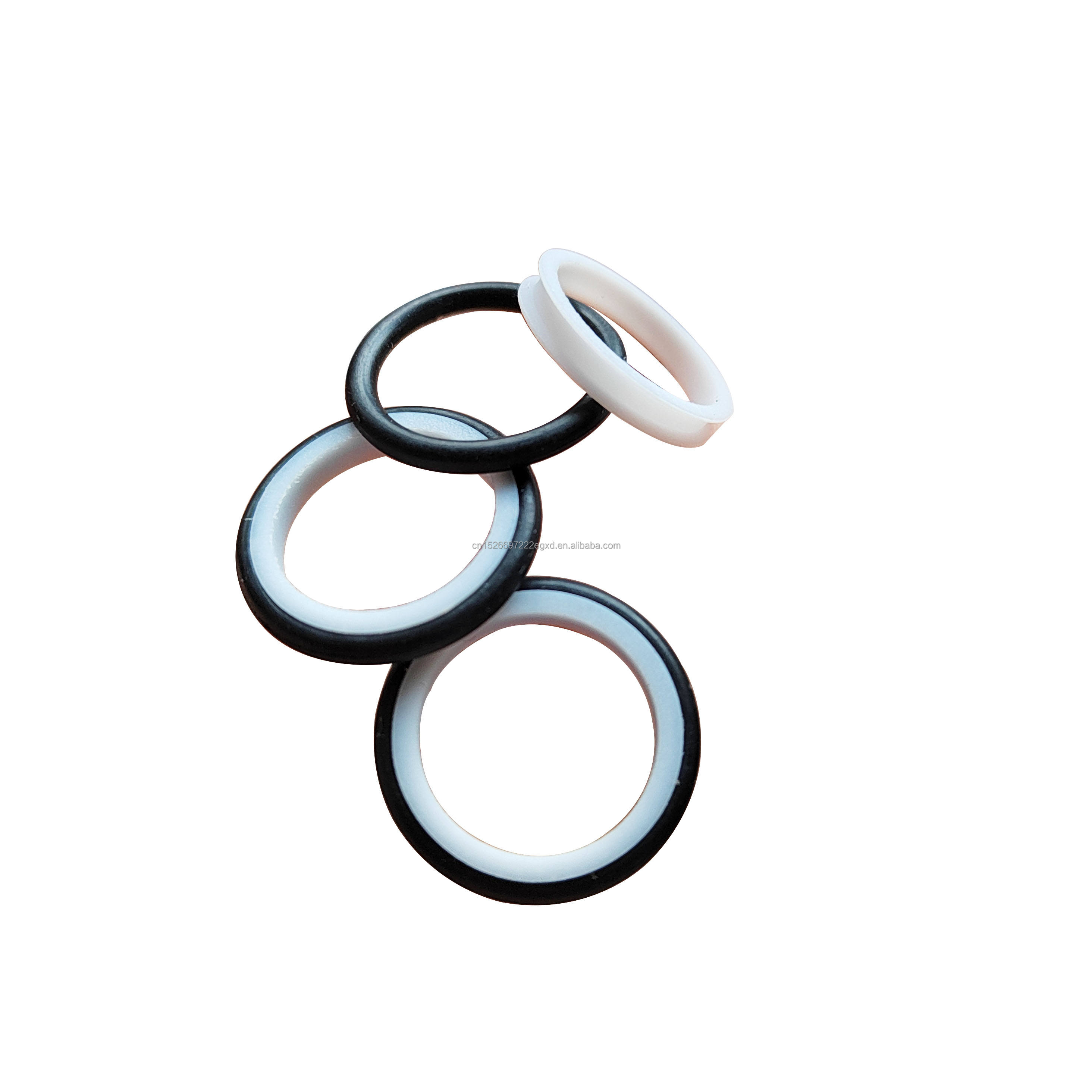 Anello di tenuta dello stelo del pistone STd BSJ GBS OD OE PTFE+O ring paraolio del cilindro idraulico Guarnizione della poppa