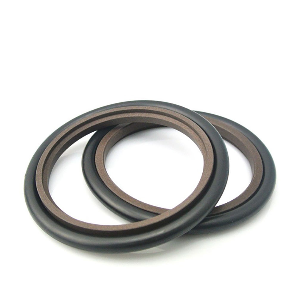 Anello di tenuta dello stelo del pistone STd BSJ GBS OD OE PTFE+O ring paraolio del cilindro idraulico Guarnizione della poppa
