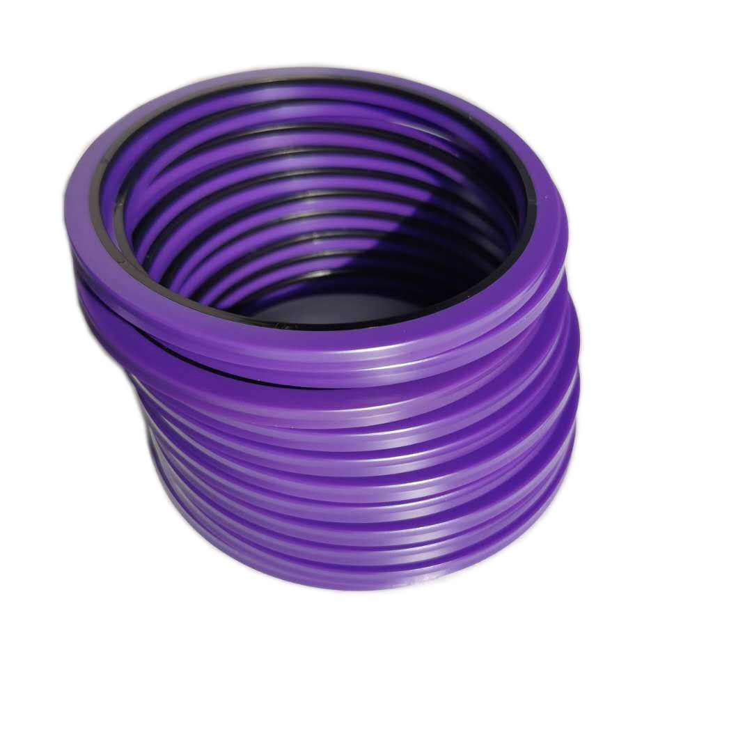 Paraolio per stelo pistone tampone PU HBY viola resistente alle alte temperature